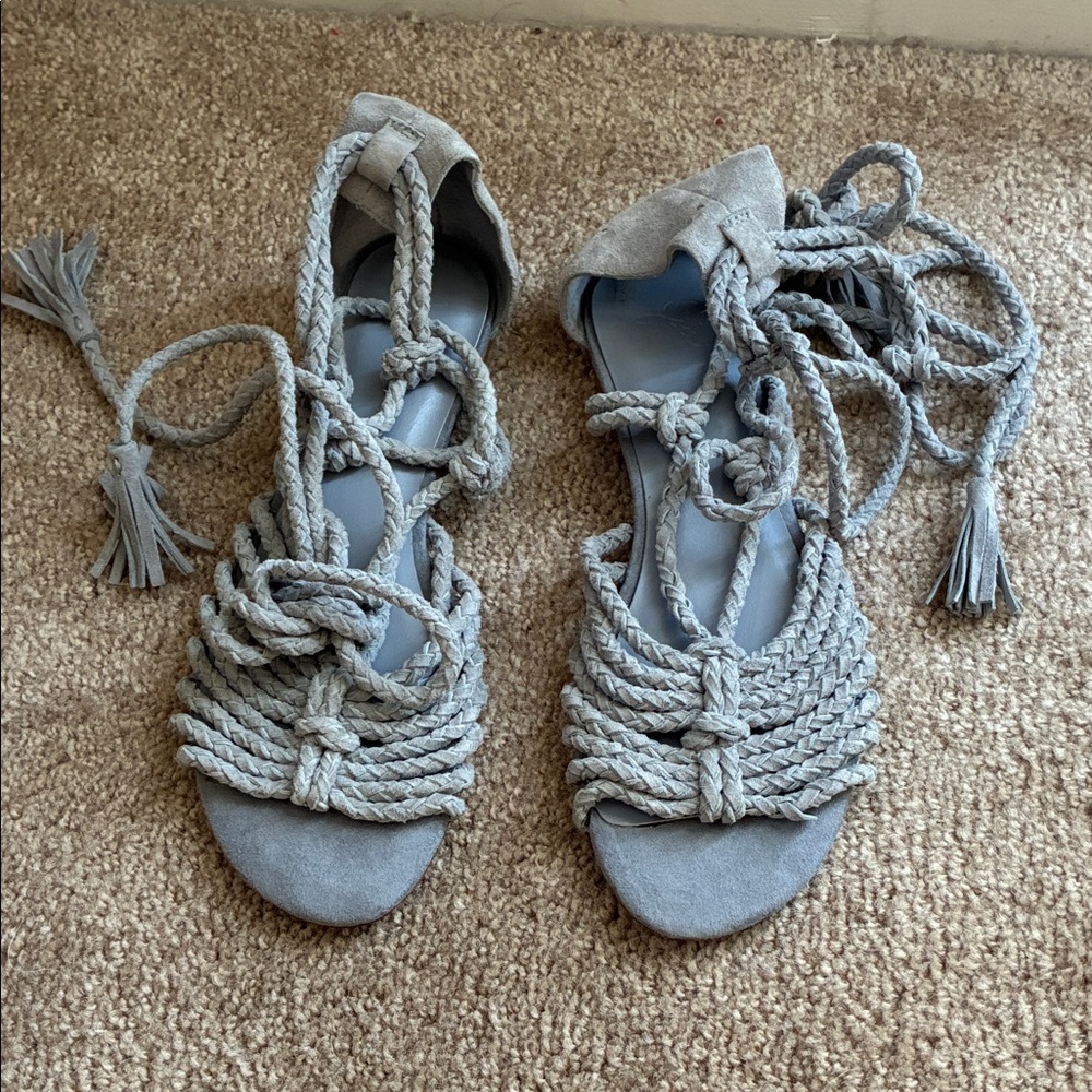 Joie Gray Braided Women's Sandals